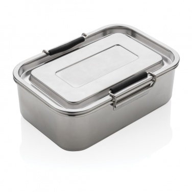 Logotrade Logogeschenke das Foto: Auslaufsichere Lunchbox aus RCS recyceltem Stainless Steel