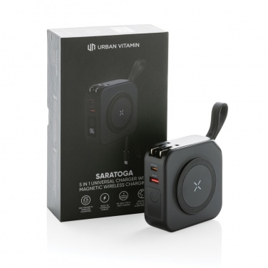 Logotrade Logogeschenke das Foto: Urban Vitamin Saratoga 5-in-1 universal Charger