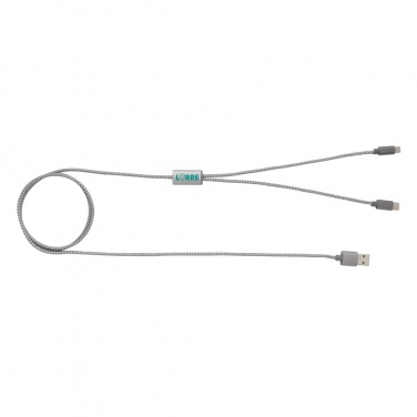 : 3-in-1 umwobenes Kabel