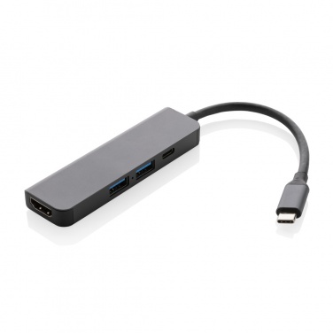 : Terra Hub aus RCS recyceltem Aluminium mit HDMI-Input