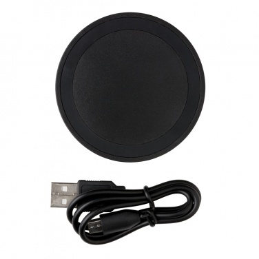 Logotrade Geschäftsgeschenke das Foto: Runder 5W Wireless-Charger