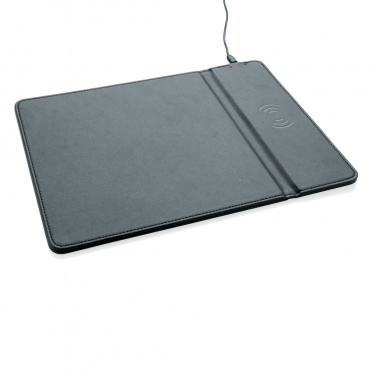 Logotrade Werbeartikel das Foto: Mousepad mit Wireless-5W-Charging Funktion