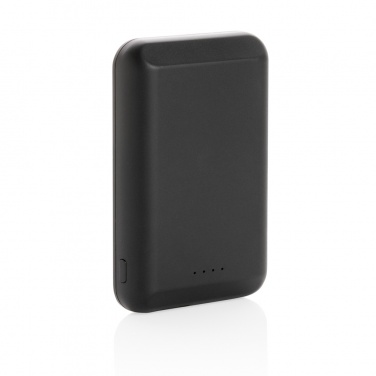 Logotrade Werbegeschenke das Foto: Magnetische 5.000 mAh Wireless Powerbank