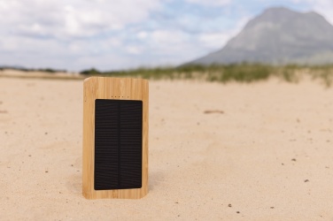 : Sunwick 10.000mah Bambus Solar Powerbank