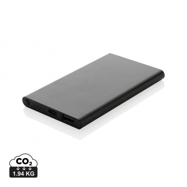 : 4.000mAh Type-C Powerbank aus RCS recyeltem ABS & Aluminium