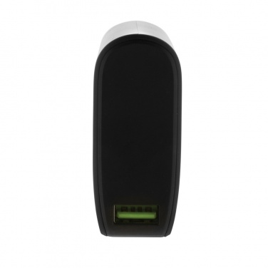 Logotrade Geschäftsgeschenke das Foto: FlashCharge 10.000mAh Fast-Charge Powerbank aus RCS rPlastik