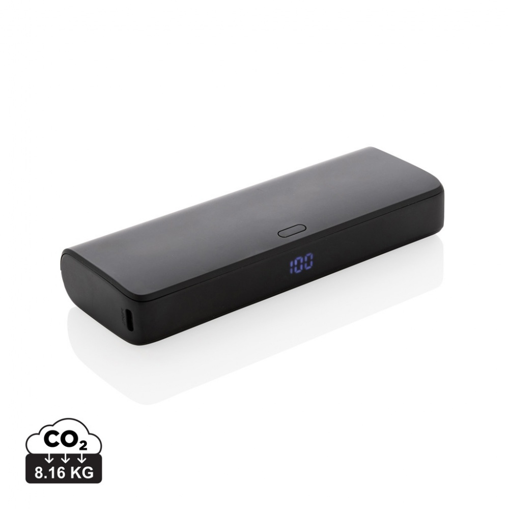 Logotrade werbemittel das Foto: FlashCharge 20.000mAh Fast-Charge Powerbank aus RCS rPlastik