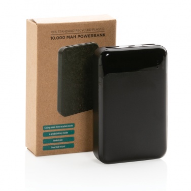 : 10.000 mAh Powerbank aus RCS Standard recyceltem Kunststoff