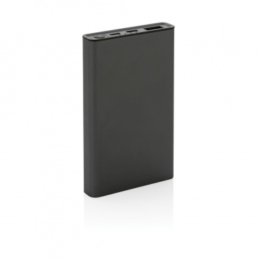 Logotrade Firmengeschenke das Foto: Terra 5.000 mAhPowerbank aus RCS recyceltem Aluminium