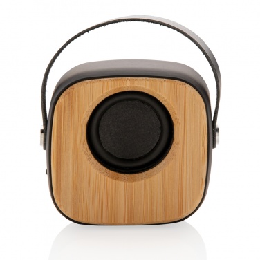 Logotrade werbemittel das Foto: Bambus 3W Wireless Fashion Speaker