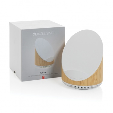 : Ovate 5W Bambus Lautsprecher mit 15W WirelessCharger