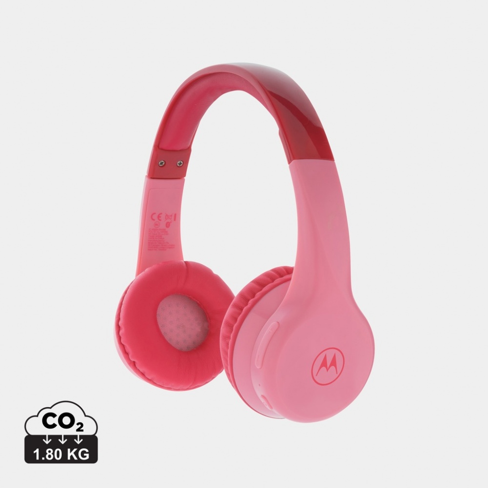 Logotrade Werbeartikel das Foto: Motorola JR 300 kids wireless safety headphone