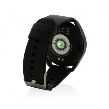 Logotrade Geschäftsgeschenke das Foto: Runde Fit Watch aus RCS recyceltem TPU