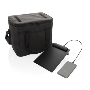 : Pedro AWARE™ RPET Deluxe Kühltasche mit 5W Solar Panel