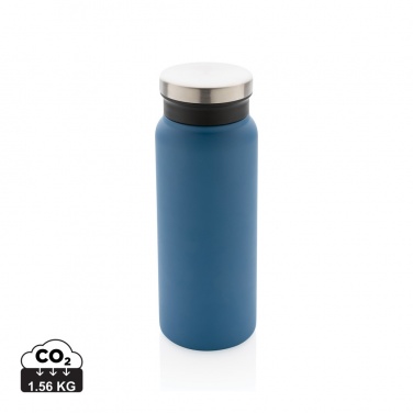 Logotrade Logogeschenke das Foto: RCS recycelte Stainless Steel Vakuumflasche 600ml