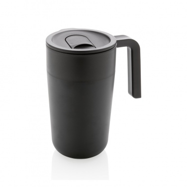 Logotrade Firmengeschenke das Foto: GRS recycelte PP und Stainless Steel Tasse mit Griff