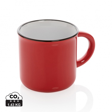 Logotrade Werbegeschenke das Foto: Vintage Keramiktasse, 280ml