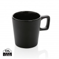 Moderne Keramik Kaffeetasse, 300ml, Schwarz