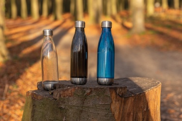 : Auslaufsichere Trinkflasche mit Stainless-Steel-Deckel