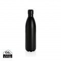 Solid Color Vakuum Stainless-Steel Flasche 1L, Schwarz