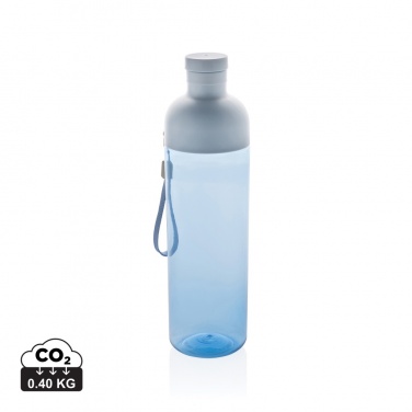 Logotrade Geschäftsgeschenke das Foto: Impact auslaufsichere Wasserflasche aus RCS recyc. PET 600ml