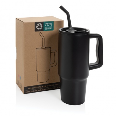 Logotrade Geschäftsgeschenke das Foto: Embrace Deluxe Becher aus RCS recyceltem Edelstahl 900ml