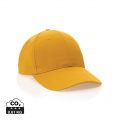 Impact 6 Panel Kappe aus 280gr rCotton mit AWARE™ Tracer, Gelb