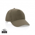 Impact 5 Panel Kappe aus 190gr rCotton mit AWARE™ Tracer, Grün