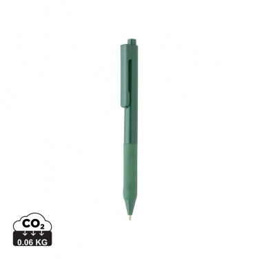 Logotrade Werbegeschenke das Foto: X9 Solid-Stift mit Silikongriff