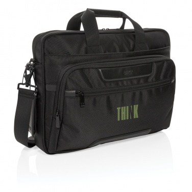 Logotrade werbemittel das Foto: Swiss Peak RPET Voyager RFID 15.6" Laptoptasche