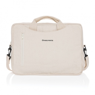 Logotrade Logogeschenke das Foto: Laluka AWARE™ 15.4" Laptop-Tasche aus recycelter Baumwolle