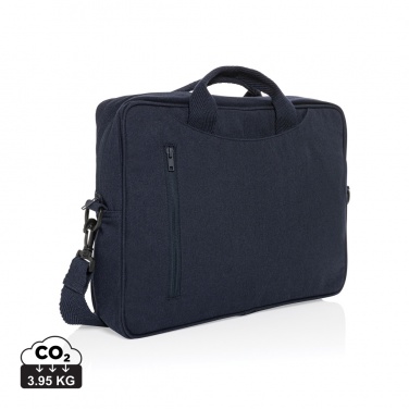 Logotrade werbemittel das Foto: Laluka AWARE™ 15.4" Laptop-Tasche aus recycelter Baumwolle