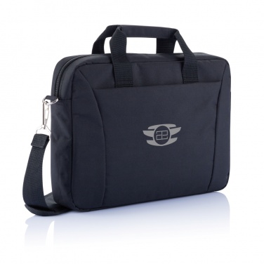 Logotrade Werbeartikel das Foto: 15,4” Messe Laptoptasche, PVC-frei