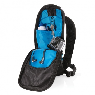 Logotrade Geschäftsgeschenke das Foto: Explorer Ribstop kleiner Wanderrucksack 7L PVC frei