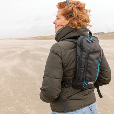 Logotrade Werbeartikel das Foto: Explorer Ribstop kleiner Wanderrucksack 7L PVC frei