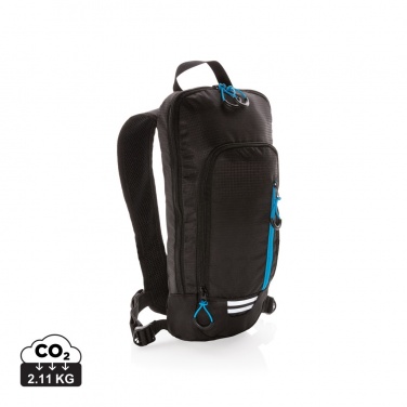 Logotrade Werbeartikel das Foto: Explorer Ribstop kleiner Wanderrucksack 7L PVC frei