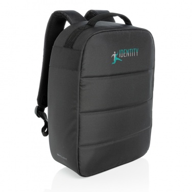 Logotrade Werbeartikel das Foto: Impact AWARE™ RPET Anti-Diebstahl 15,6" Laptop-Rucksack