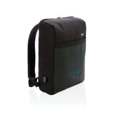 Logotrade Logogeschenke das Foto: Swiss Peak 15" Anti-Diebstahl RFID & USB Rucksack