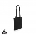 Impact Aware™ recycelte Baumwolltasche, Schwarz