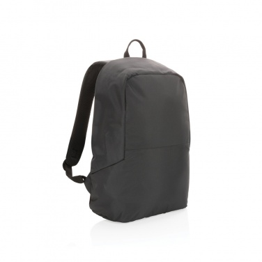 Logotrade Geschäftsgeschenke das Foto: Impact AWARE™ RPET Standard Anti-Diebstahl Rucksack