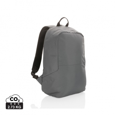 Logotrade Geschäftsgeschenke das Foto: Impact AWARE™ RPET Standard Anti-Diebstahl Rucksack