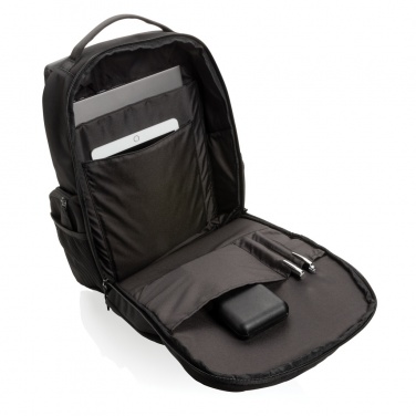 Logotrade Geschäftsgeschenke das Foto: Swiss Peak AWARE™ RPET 15,6 Zoll Pendler-Rucksack