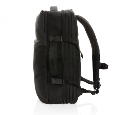 Logotrade Werbegeschenke das Foto: Swiss Peak AWARE™ RPET 15.6" erweiterbarer Wochenendrucksack