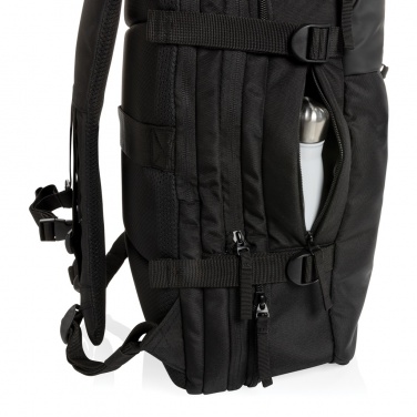 Logotrade Werbegeschenke das Foto: Swiss Peak AWARE™ RPET 15.6" erweiterbarer Wochenendrucksack