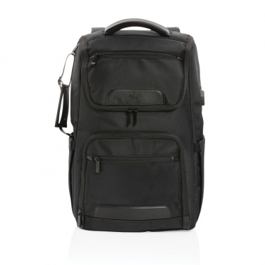 Logotrade Werbeartikel das Foto: Swiss Peak AWARE™ RPET Voyager 15.6" Laptop Rucksack