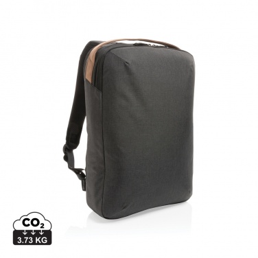 Logotrade Geschäftsgeschenke das Foto: Impact AWARE™ 300D Two-Tone Deluxe 15.6" Laptop-Rucksack