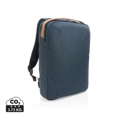 Logotrade Firmengeschenke das Foto: Impact AWARE™ 300D Two-Tone Deluxe 15.6" Laptop-Rucksack