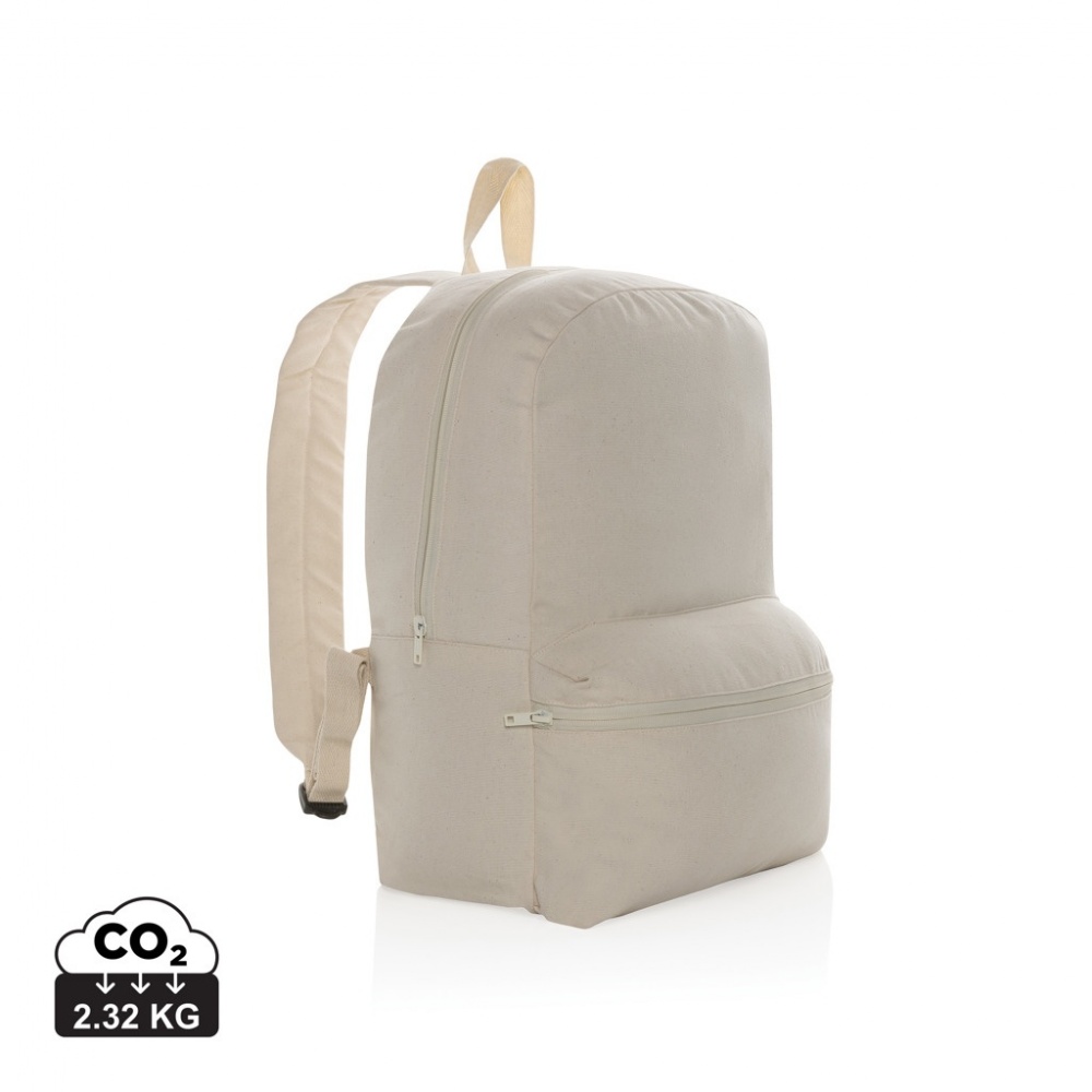 Logotrade Logogeschenke das Foto: Impact Aware™ 285g/m² rCanvas-Rucksack, ungefärbt