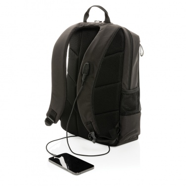 Logotrade Firmengeschenke das Foto: Impact AWARE™ Lima 15.6" RFID Laptop-Rucksack