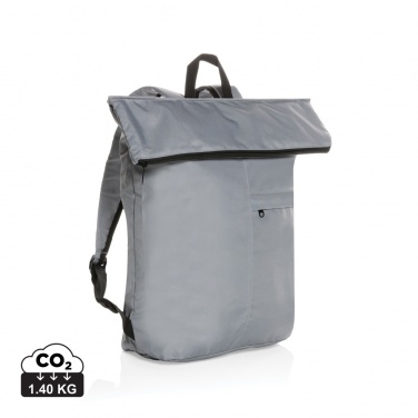 Logotrade Firmengeschenke das Foto: Dillon AWARE™ RPET faltbarer Lightweight-Rucksack